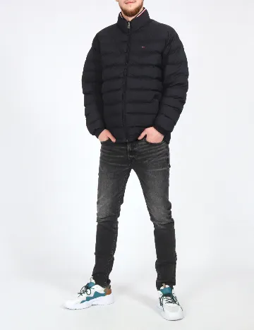 Geaca Tommy Hilfiger, bleumarin inchis Albastru