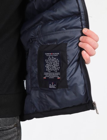 Geaca Tommy Hilfiger, bleumarin inchis