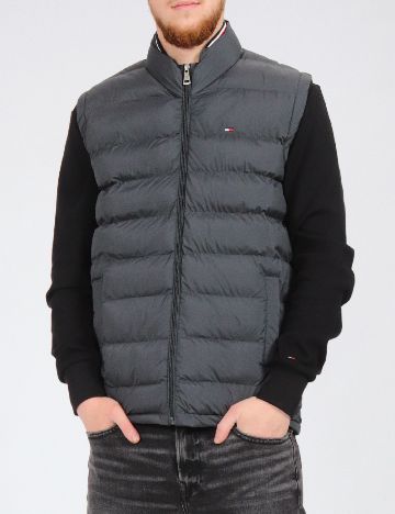 Vesta Tommy Hilfiger, gri inchis