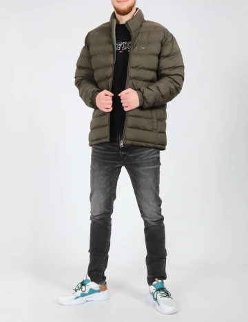 Geaca Tommy Hilfiger, verde Verde