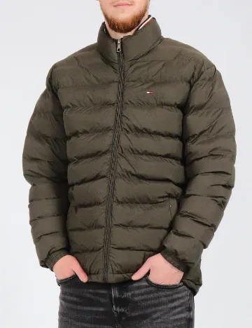 Geaca Tommy Hilfiger, verde Verde