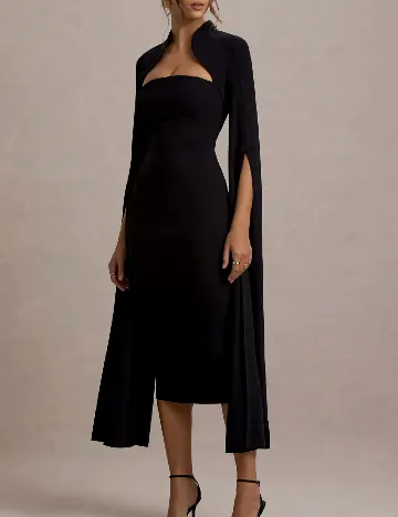 Rochie medie SHEIN, negru Negru