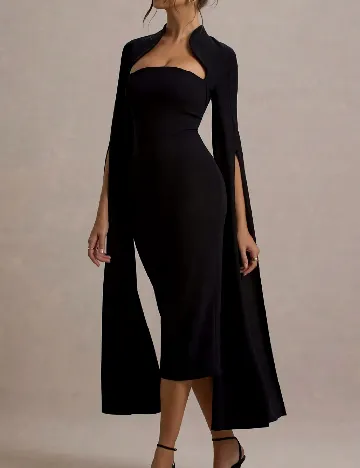 Rochie medie SHEIN, negru Negru