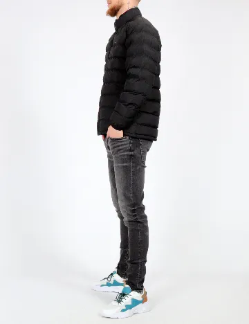 Geaca Tommy Hilfiger, negru Negru