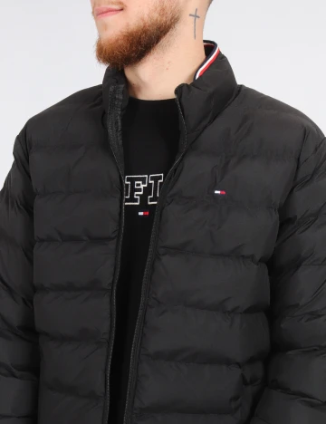 Geaca Tommy Hilfiger, negru Negru
