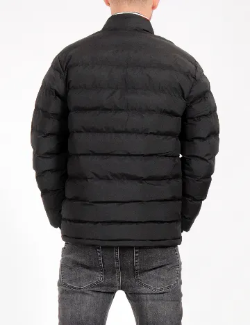 Geaca Tommy Hilfiger, negru Negru