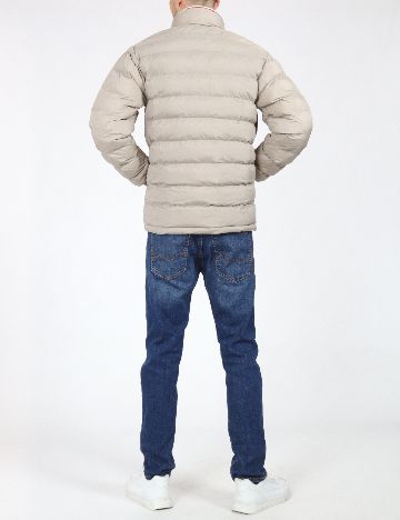 Geaca Tommy Hilfiger, gri deschis