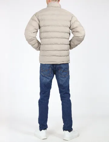 Geaca Tommy Hilfiger, gri deschis Gri