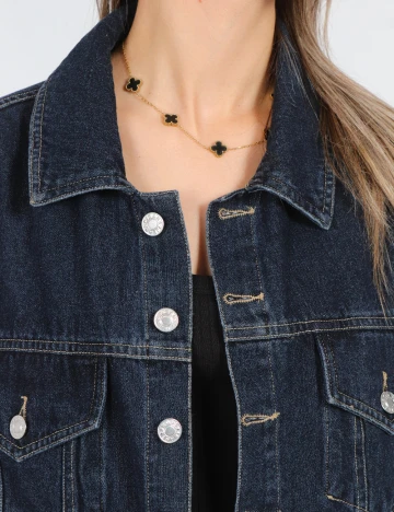 Jacheta SHEIN, albastru Albastru