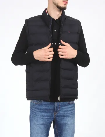 Vesta Tommy Hilfiger, bleumarin Albastru