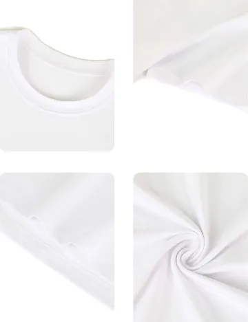 Tricou SHEIN, alb Alb