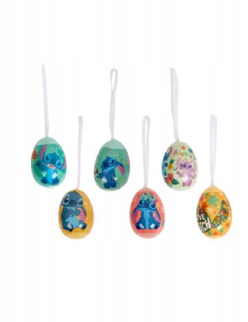 Set globuri Stitch 6 bucati Disney, mix culori