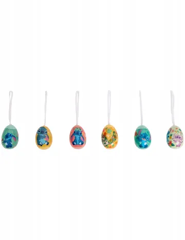 Set globuri Stitch 6 bucati Disney, mix culori Mix culori