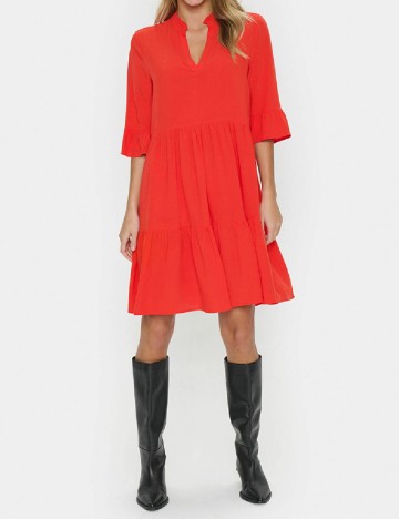 Rochie scurta Saint Tropez, portocaliu