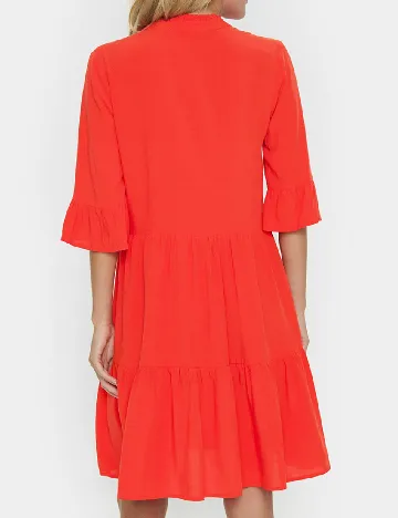 Rochie scurta Saint Tropez, portocaliu Portocaliu
