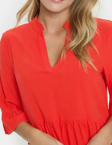 Rochie scurta Saint Tropez, portocaliu Portocaliu