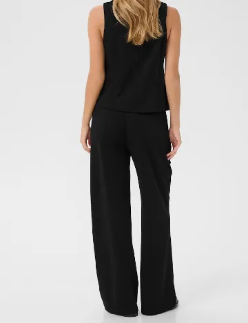 Pantaloni Cream, negru Negru