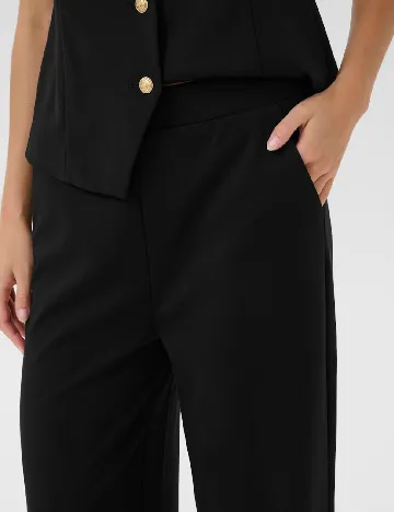 Pantaloni Cream, negru Negru