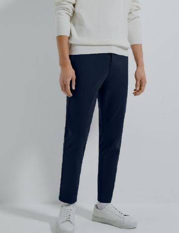 Pantaloni Zra, bleumarin