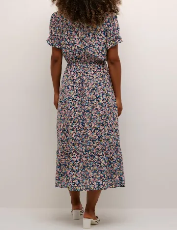 Rochie medie Cream, mix culori Mix culori