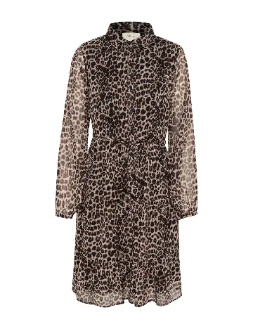 Rochie scurta Cream, animal print Animal print