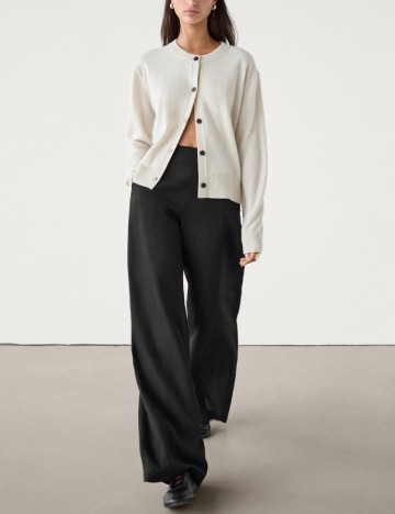 Pantaloni Massimo Dutti, negru