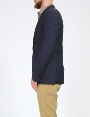 Sacou Topman, albastru/negru Albastru