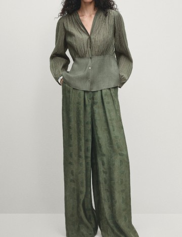 Bluza Massimo Dutti, verde