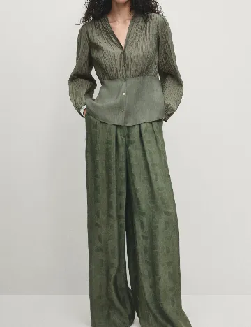 Bluza Massimo Dutti, verde Verde