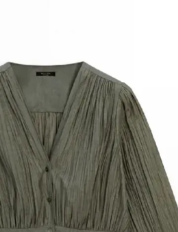 Bluza Massimo Dutti, verde Verde