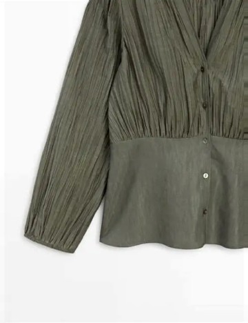Bluza Massimo Dutti, verde