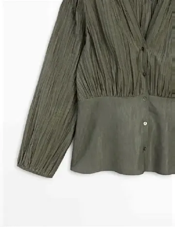 Bluza Massimo Dutti, verde Verde