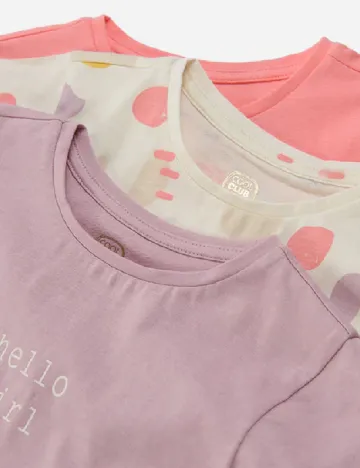 Set Tricou 3 bucati Cool Club, mix culori Mix culori