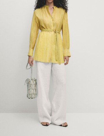 Bluza Massimo Dutti, galben