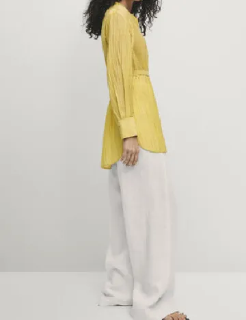 Bluza Massimo Dutti, galben Galben