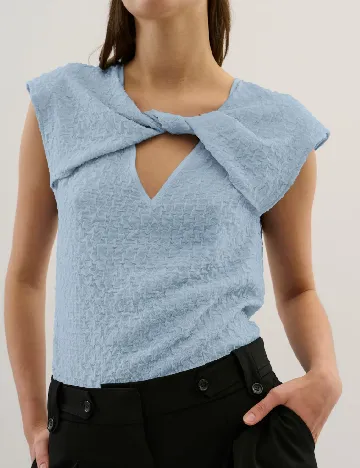 Bluza Karen By Simonsen, albastru Albastru
