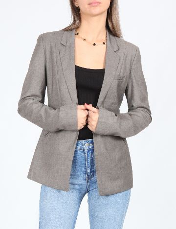 Sacou Bershka, gri