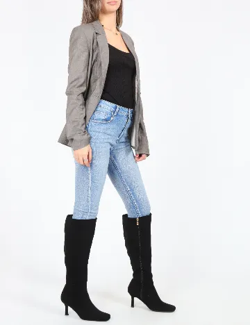 Sacou Bershka, gri Gri