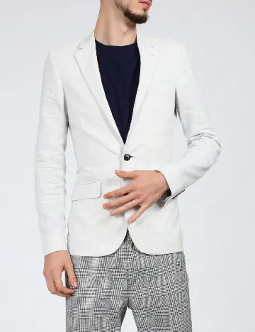 Sacou ASOS, gri Gri