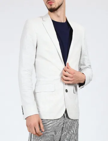 Sacou ASOS, gri Gri