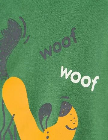 Tricou Cool Club, verde Verde