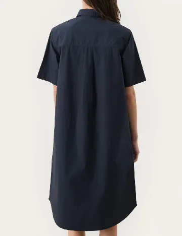 Rochie medie Part Two, bleumarin Albastru