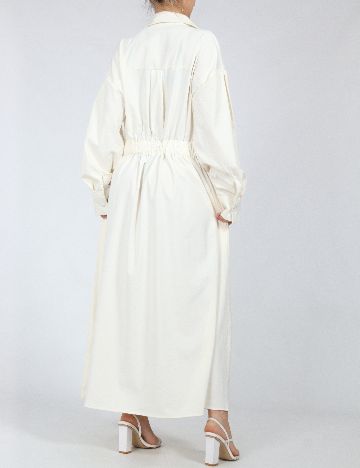 Rochie lunga SHEIN, crem