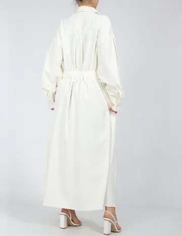 Rochie lunga SHEIN, crem Crem