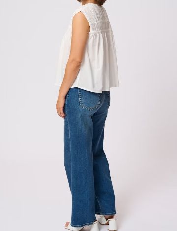 Bluza Kaffe, alb