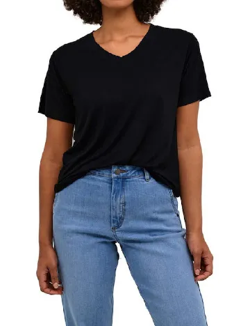 Tricou Kaffe, negru Negru
