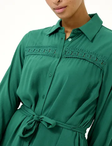 Rochie scurta Kaffe, verde Verde