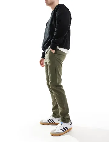 Pantaloni ASOS, verde Verde