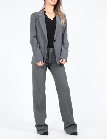 Sacou Bershka, gri inchis