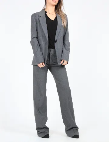 Sacou Bershka, gri inchis Gri